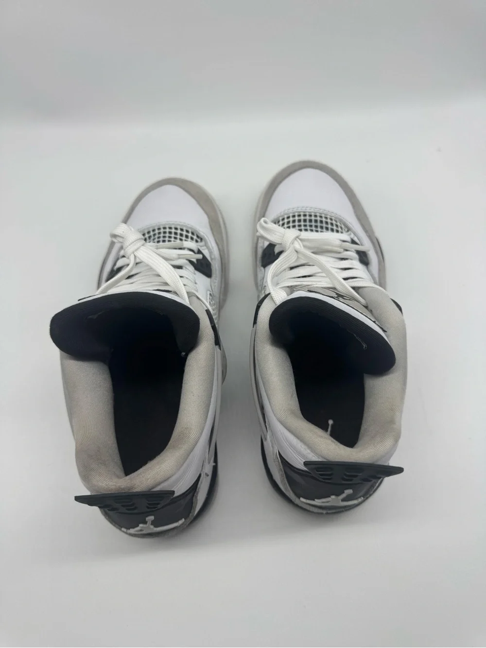 Nike Air Jordan Retro 4 GS Military Black 408452-111 Men/Youth Size 7 (7Y)